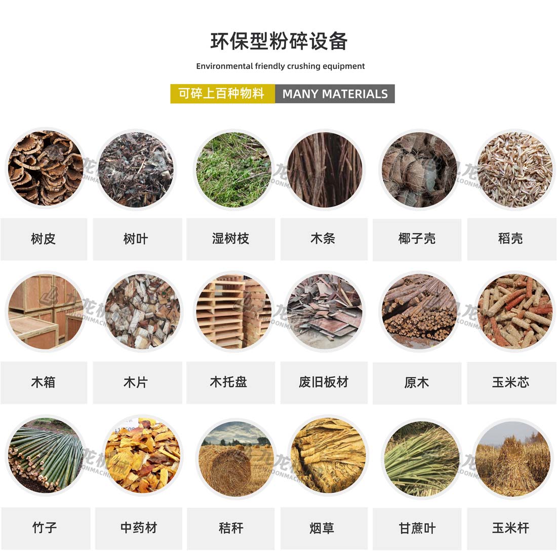 玉米秸稈粉碎機應用物料 玉米秸稈粉碎機應用物料
